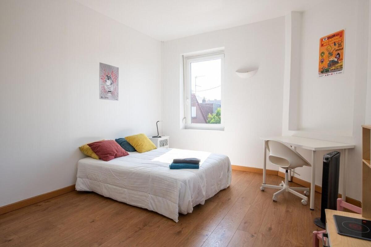 Maison Cosy 4 Chambres, Terrasse, Garage Prive Croix 外观 照片
