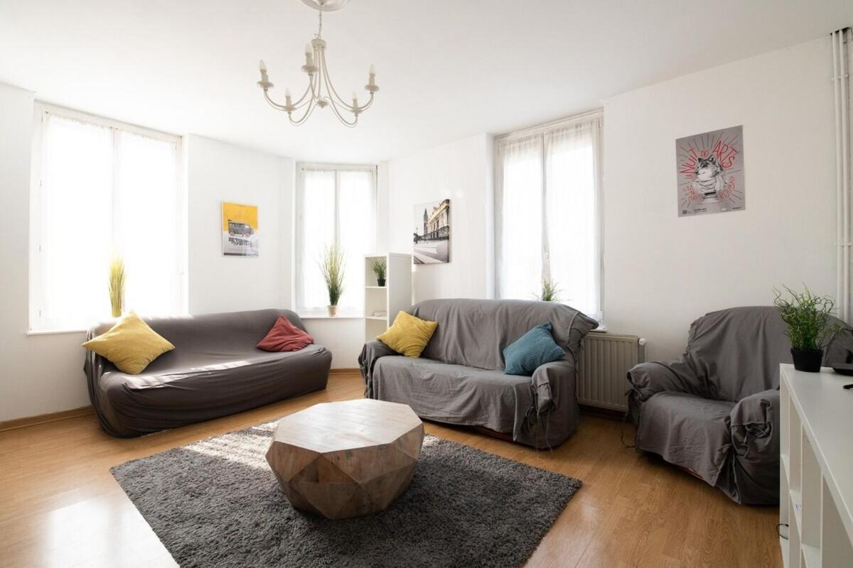 Maison Cosy 4 Chambres, Terrasse, Garage Prive Croix 外观 照片
